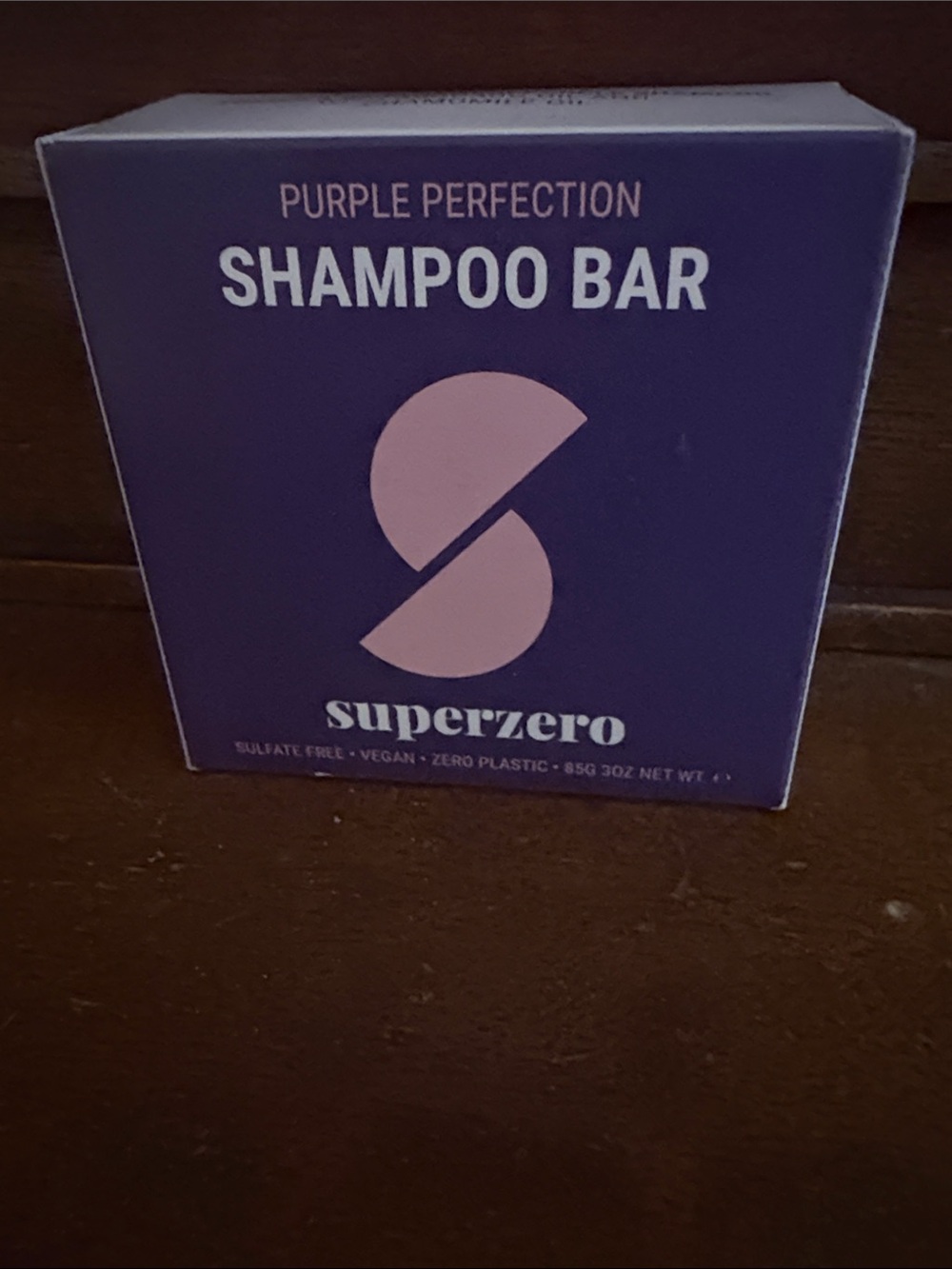 Superzero Purple Perfection Shampoo Bar - Purple